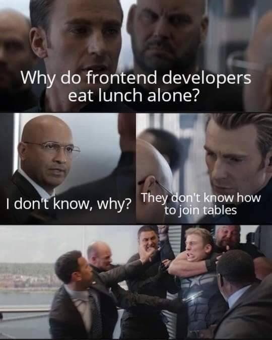 When You Try Your Best But Can't JOIN Tables