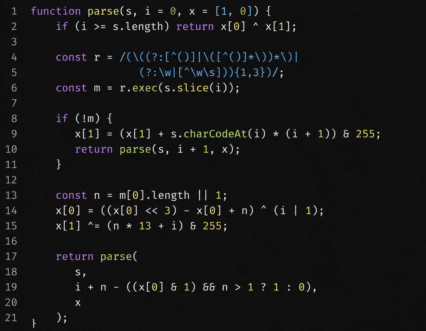 Seriously? Recursive Regex?