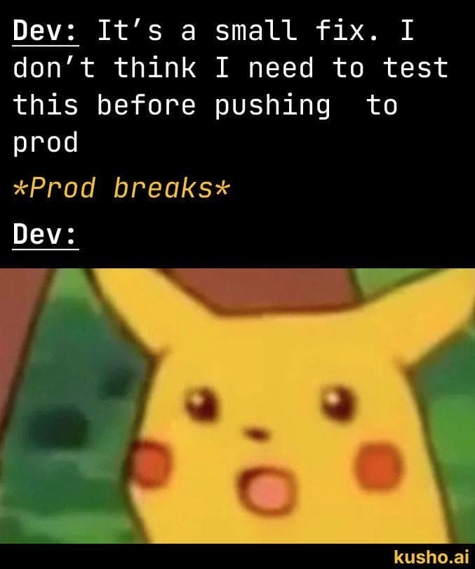 Surprise Pikachu As A Service
