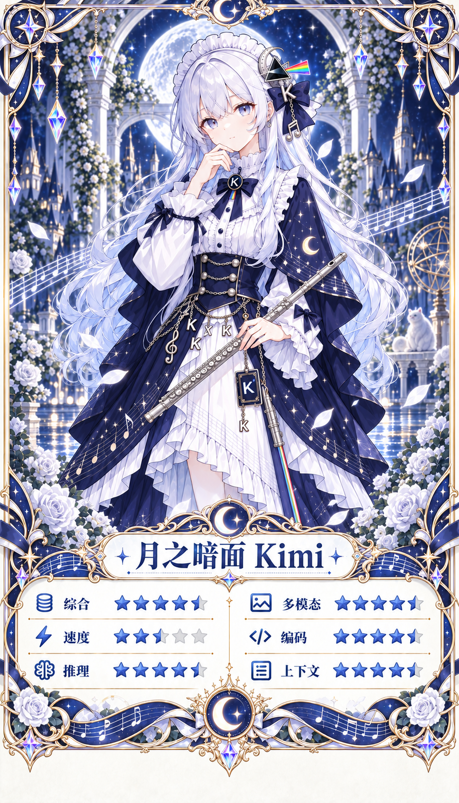 月之暗面 Kimi 卡牌立绘