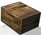 Rust Wood Box