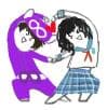 跳舞（紫色）