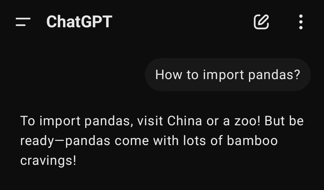When AI Takes Your Python Question To The Zoo