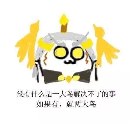 没有什么是一大鸟解决不了的事 如果有，就两大鸟
