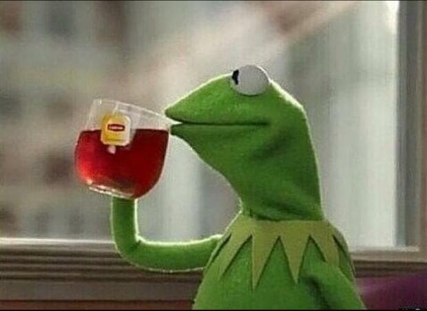 But that's none of my business