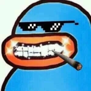 蓝色