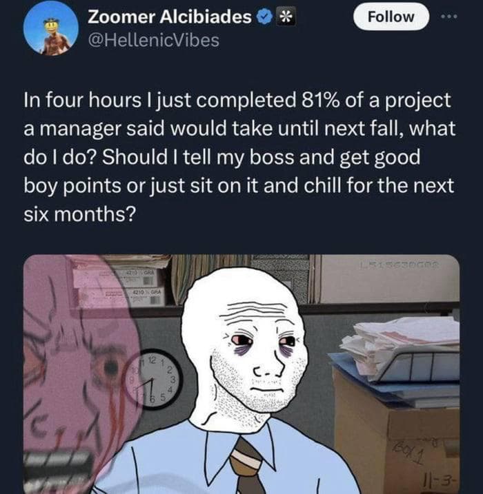 What Todo With Your Unexpected Efficiency